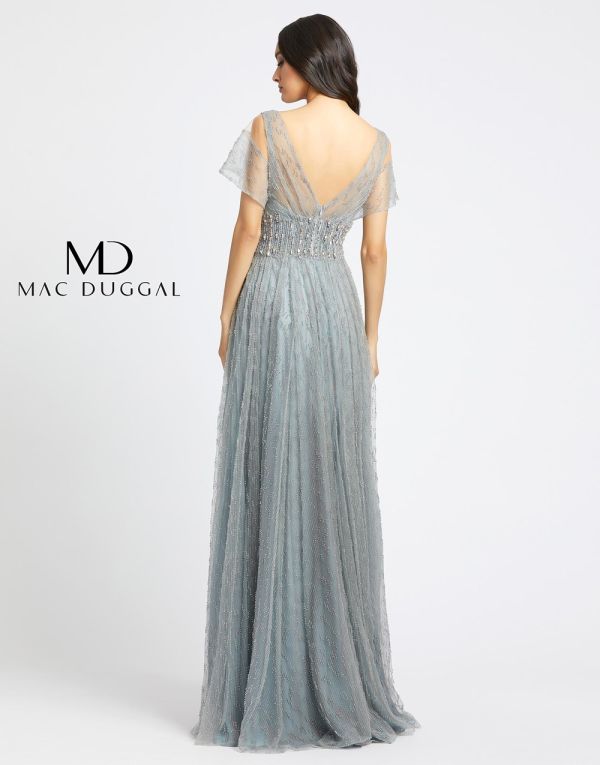 Mac Duggal 79219D Cold Shoulder Dress